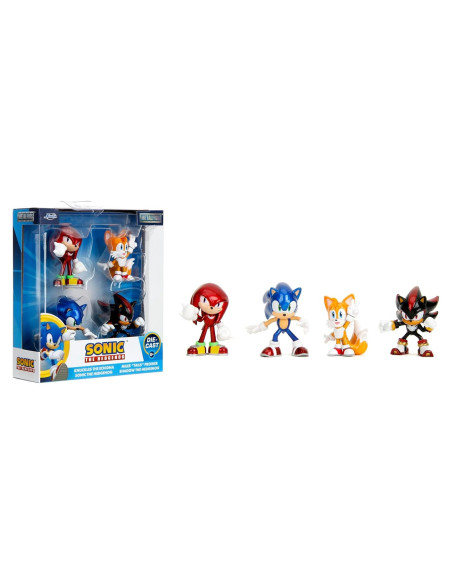 Figuras MetalFigs Sonic The Hedgehog Jada Toys 4-Pack 6.35 cm