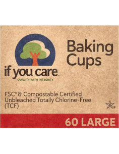 Tazas de Hornear Sin Blanquear Alere 60 Unidades x 3 Paquetes 2