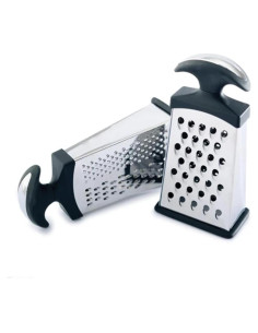 Rallador Delgado Norpro con 3 Superficies de Acero Inoxidable