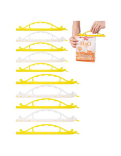 10 Clips Selladores de Bolsas HEHIPLE - Duraderos y Herméticos