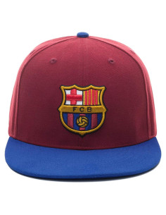 Gorra Snapback FC Barcelona Roja/Azul Ajustable