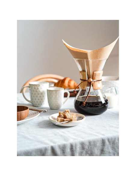 Soporte para Cuchara LE TAUCI Cerámica 4 Piezas + Soporte Metal