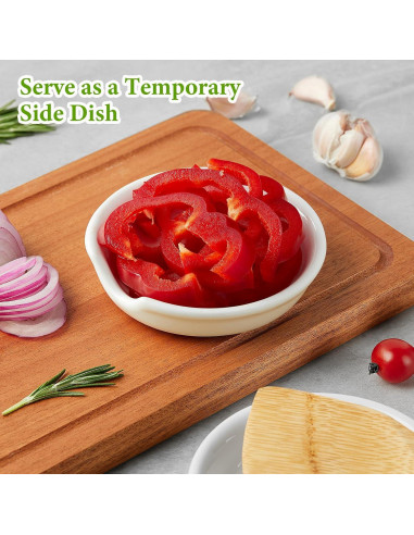 Set de 4 Soportes de Cuchara Cerámica Gencywe 12.2 cm