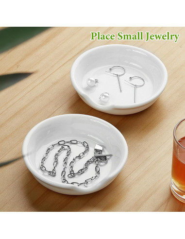 Set de 4 Soportes de Cuchara Cerámica Gencywe 12.2 cm