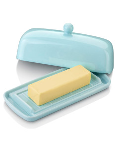 Plato de Mantequilla Nucookery Cerámica con Tapa Antideslizante