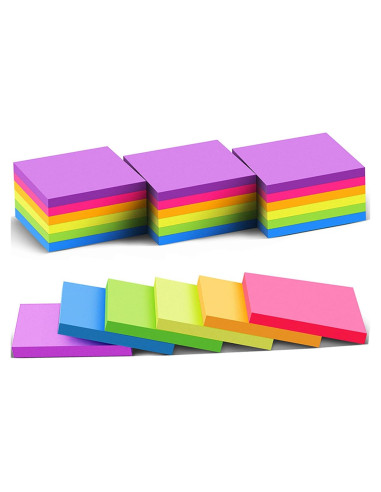 Notas Adhesivas Vanpad 3x3" Coloridas Paquete de 24 Pads