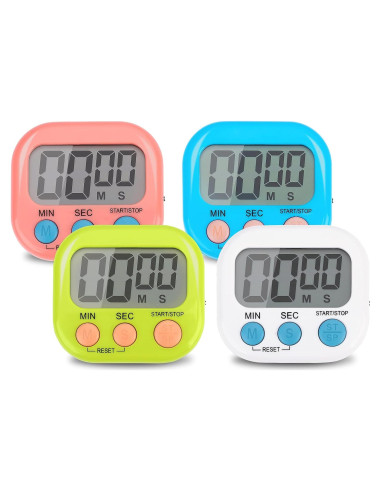 Temporizador Electrónico Multifuncional CHEMEILAI 4 Configuraciones