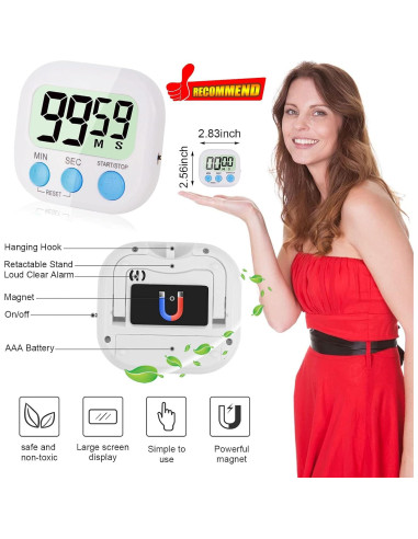 Temporizador Electrónico Multifuncional CHEMEILAI 4 Configuraciones