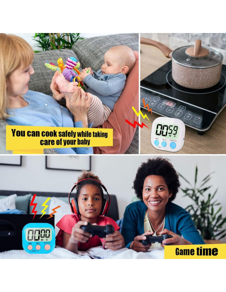 Temporizador Electrónico Multifuncional CHEMEILAI 4 Configuraciones