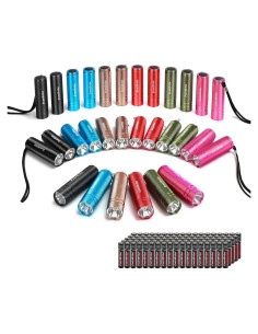 Conjunto de 30 Linternas LED Mini EverBrite con Baterías