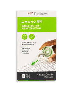 Cinta de Corrección Tombow 68722 Mini 10 Unidades 0.43 cm 2