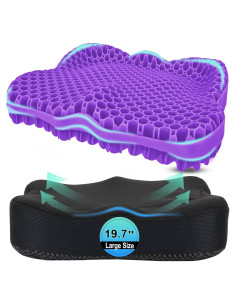 Cojín de Gel Airllantry XL 50x43cm para Alivio de Espalda