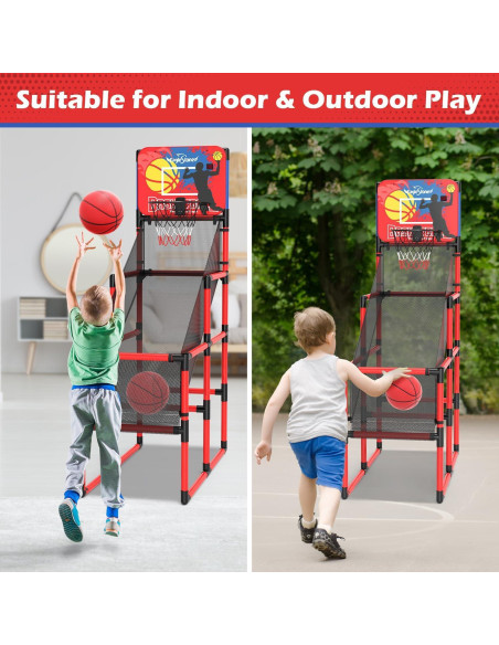 Juego de Arcade de Baloncesto EagleStone con Puntuación LED