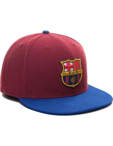 Gorra Snapback FC Barcelona Roja/Azul Ajustable Gorra Snapback FC Barcelona Roja/Azul Ajustable
