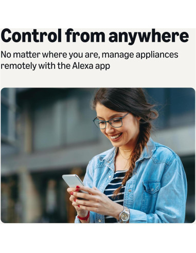 Enchufe Inteligente Amazon Basics, Control por Voz, 4 Unidades
