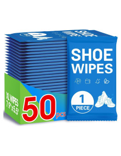 Toallitas Limpiadoras AROIC 50 Unidades para Zapatos