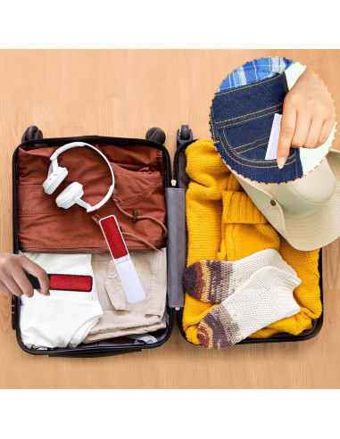 4 Cepillos Quitapelusas Plegables Tyqour para Ropa y Muebles