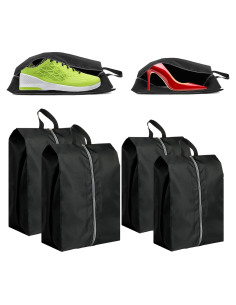 Bolsas de Viaje para Zapatos MiHeeHome - Paquete de 4 Impermeables
