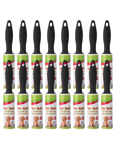 Hushee 16 Mini Rodillos Quitapelusas Portátiles 15x3cm