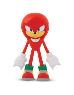Figura de acción Knuckles Sonic The Hedgehog - Flexible 20.3 cm