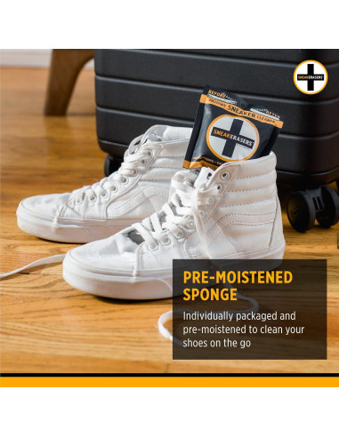 Esponjas Limpiadoras SneakERASERS - Paquete de 5 para Zapatillas Blancas