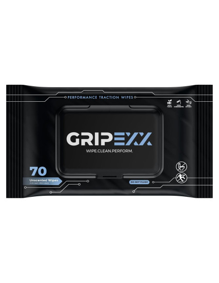 Toallitas limpiadoras para zapatos GRIPEXX - 70 unidades