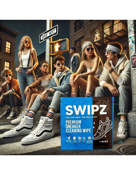 Toallitas limpiadoras Swipz para zapatillas - 12 unidades