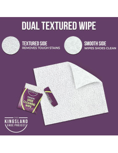 Toallitas de Limpieza de Zapatos The Kingsland - 20 Unidades Ecológicas 2