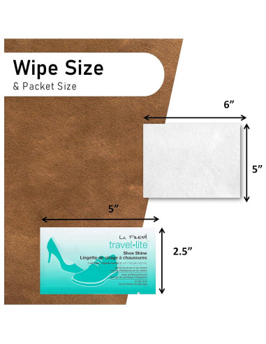 Toallitas de Limpieza para Zapatos La Fresh 50 Unidades