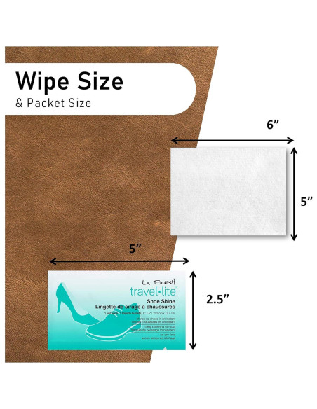 Toallitas de Limpieza para Zapatos La Fresh 50 Unidades