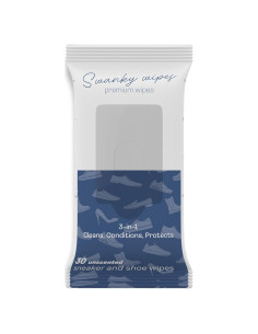 Toallitas Limpiadoras de Zapatos Swanky - 30 Unidades Suaves
