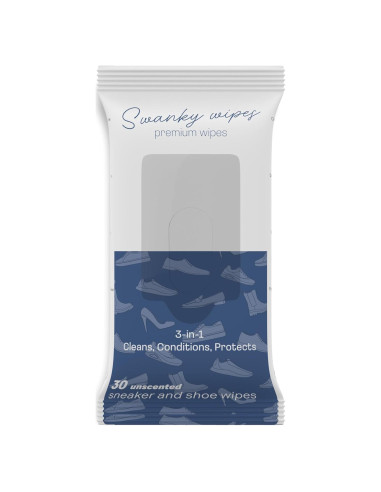 Toallitas Limpiadoras de Zapatos Swanky - 30 Unidades Suaves