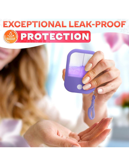 6 Botellas de Perfume Recargables VIKROM 38 ml Viaje