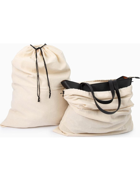 Bolsas de Viaje para Zapatos Algodón Orgánico 48.3x38.1cm