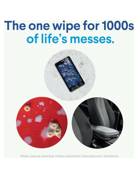 Toallitas Desinfectantes Clorox 75 Conteo x2 Sin Blanqueador