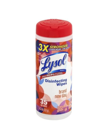 Toallitas Desinfectantes Lysol 35ct Multi-Superficie Aroma Mango Toallitas Desinfectantes Lysol 35ct Multi-Superficie Aroma Mango