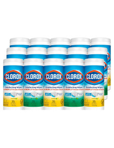 Toallitas Desinfectantes Clorox 35 Unidades - Paquete de 15