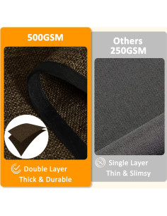 Caddy Organizador de Reposabrazos Joywell Chocolate 6 Bolsillos 2