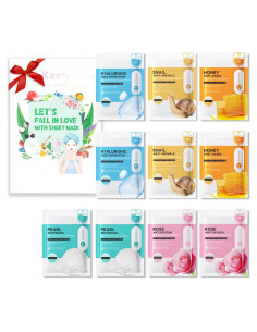 Máscara Facial Hidratante CAKAILA - Paquete de 10 Piezas