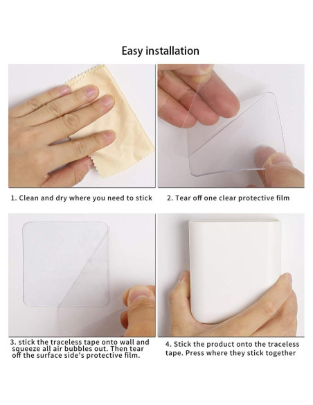 Soportes de Control Remoto T-H-See Montaje en Pared 2 Piezas