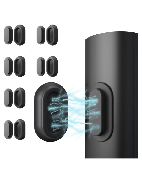 Soporte Magnético Autoadhesivo para Control Remoto Vaszu - 6 Unidades