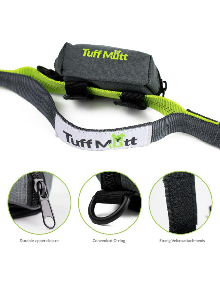 Soporte de Bolsa de Excremento para Perros Tuff Mutt con Velcro
