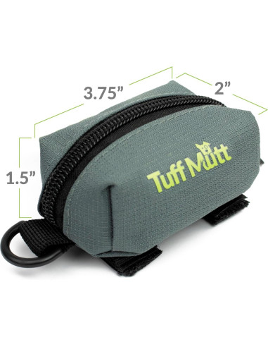 Soporte de Bolsa de Excremento para Perros Tuff Mutt con Velcro