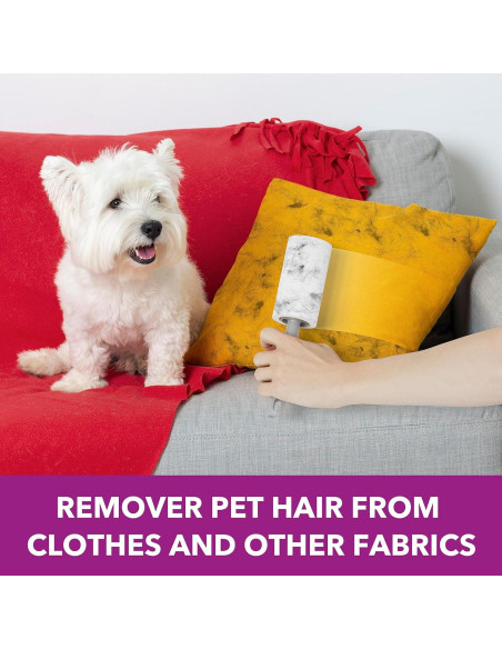 Rodillos Quitapelos para Mascotas MEIQIHOME 5 Mangos 555 Hojas