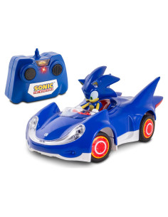 Coche RC Sonic 1:28 NKOK 2.4GHz Licencia Oficial Sega