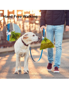 Soporte para Bolsas de Excremento de Perro Hilihali - 2 Piezas Metal 2