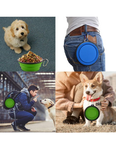 Tazones Plegables para Perros Guardians 34oz 2 Piezas 2
