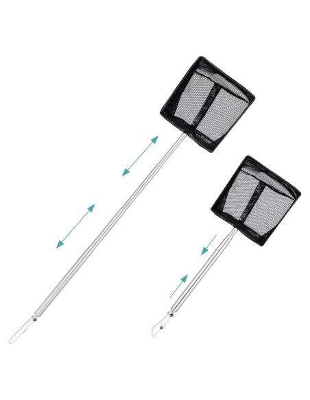 Red para Acuario Yuanan con Mango Telescópico 21-48 cm