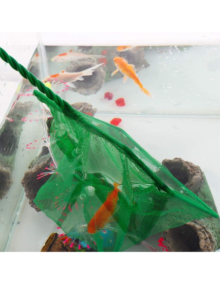 Paquete de 3 Redes de Pesca DQITJ 15 cm Antideslizantes