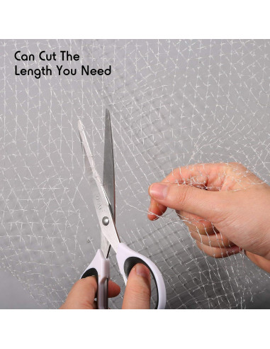 Red de Malla Transparente Shappy 1.83 x 2.18 m para Acuario